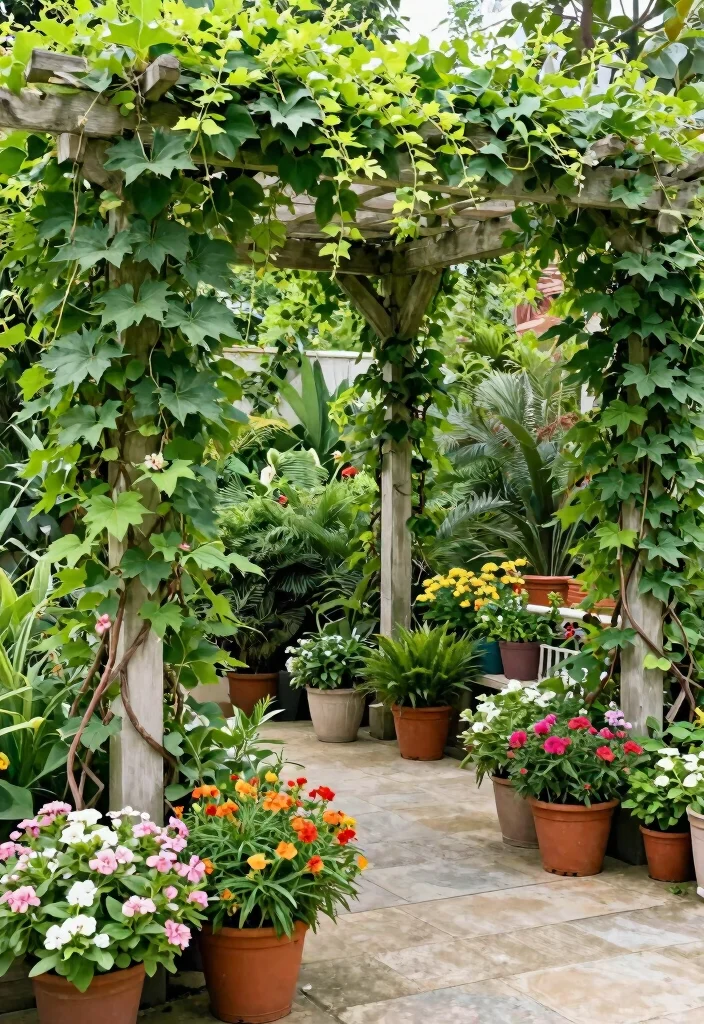 11 Magical Pergola Patio Decor Ideas You Will Love 7. Lush Greenery 0