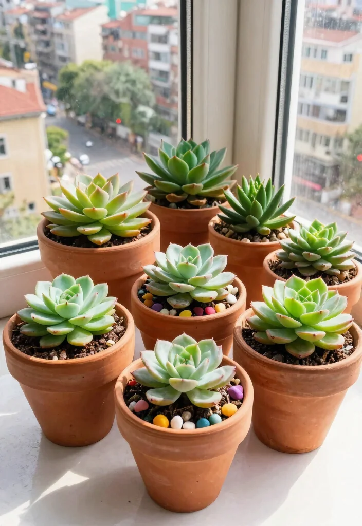 11 Modern Succulent Window Box Ideas for Low Maintenance 4. Terracotta Charm 0