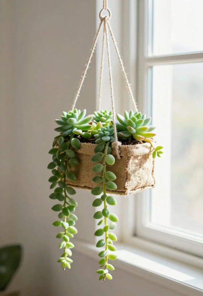 11 Modern Succulent Window Box Ideas for Low Maintenance 6. Hanging Window Box 0
