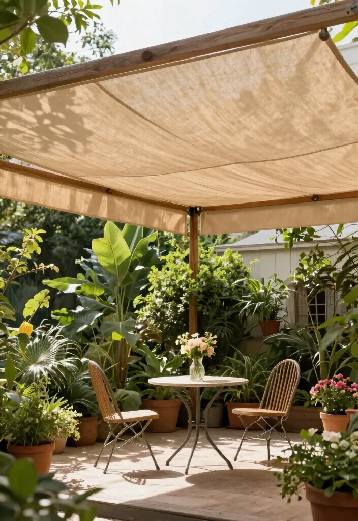 12 Best Awning Ideas to Enhance Your Outdoor Living 1. Biodegradable Fabric Awnings 0