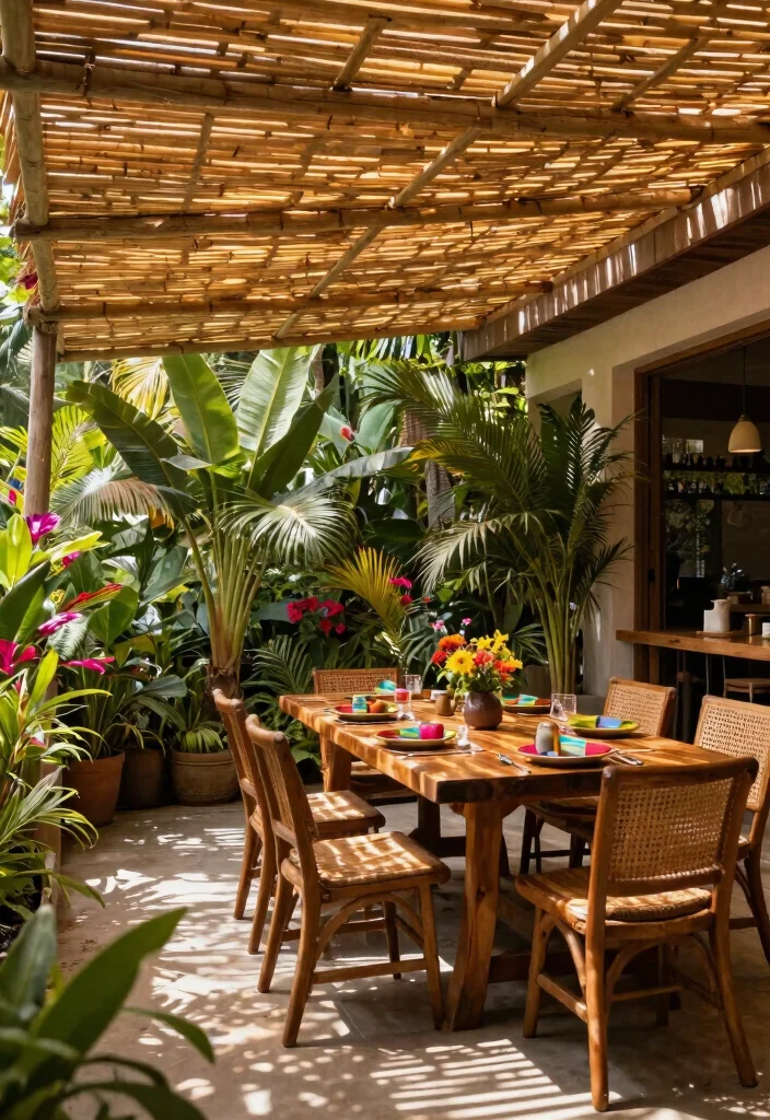 12 Best Awning Ideas to Enhance Your Outdoor Living 7. Bamboo Awnings 0