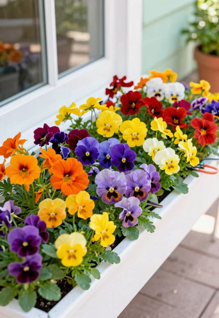 12 Best Creative Window Box Ideas You Havent Seen 4. Edible Flower Box 0