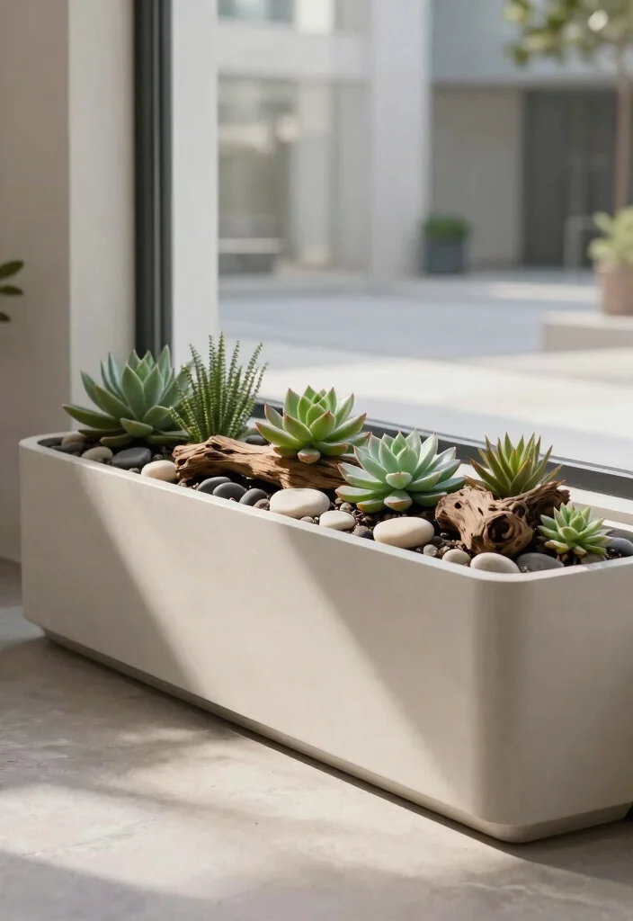 12 Creative Window Box Decorating Ideas by Season 6. Minimalistic Magic Simple and Chic 0