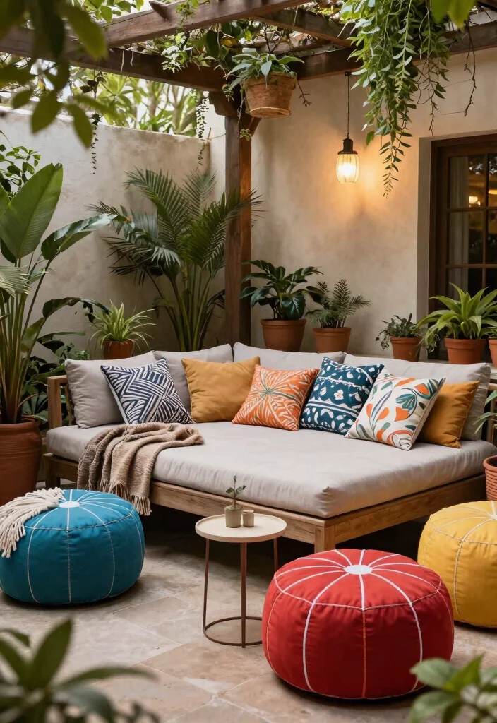 12 Most Stylish Patio Decor Ideas to Impress Your Guests 2. Cozy Seating Arrangements 0