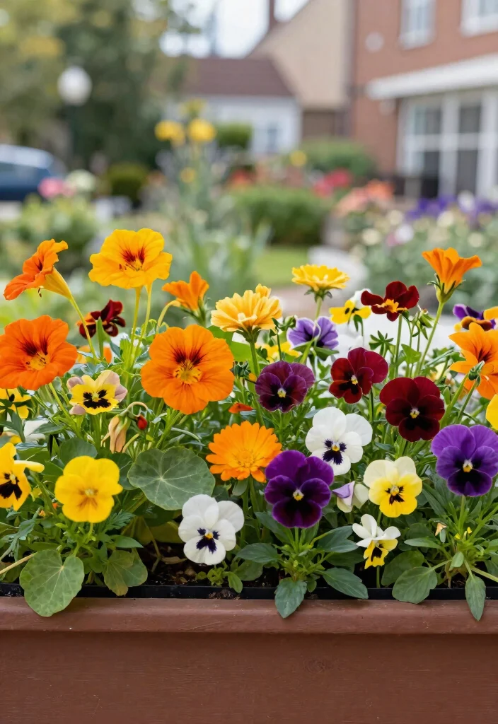15 Amazing Window Box Design Photos for Your Home 10. Edible Flower Arrangements 0