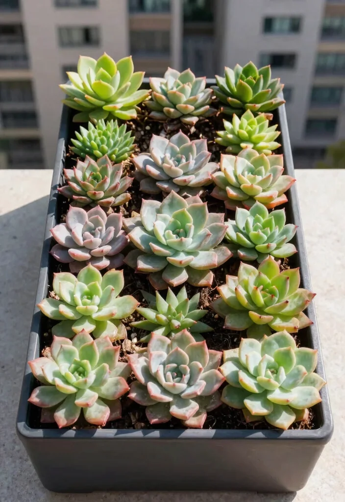15 Amazing Window Box Design Photos for Your Home 11. Compact Succulent Displays 0