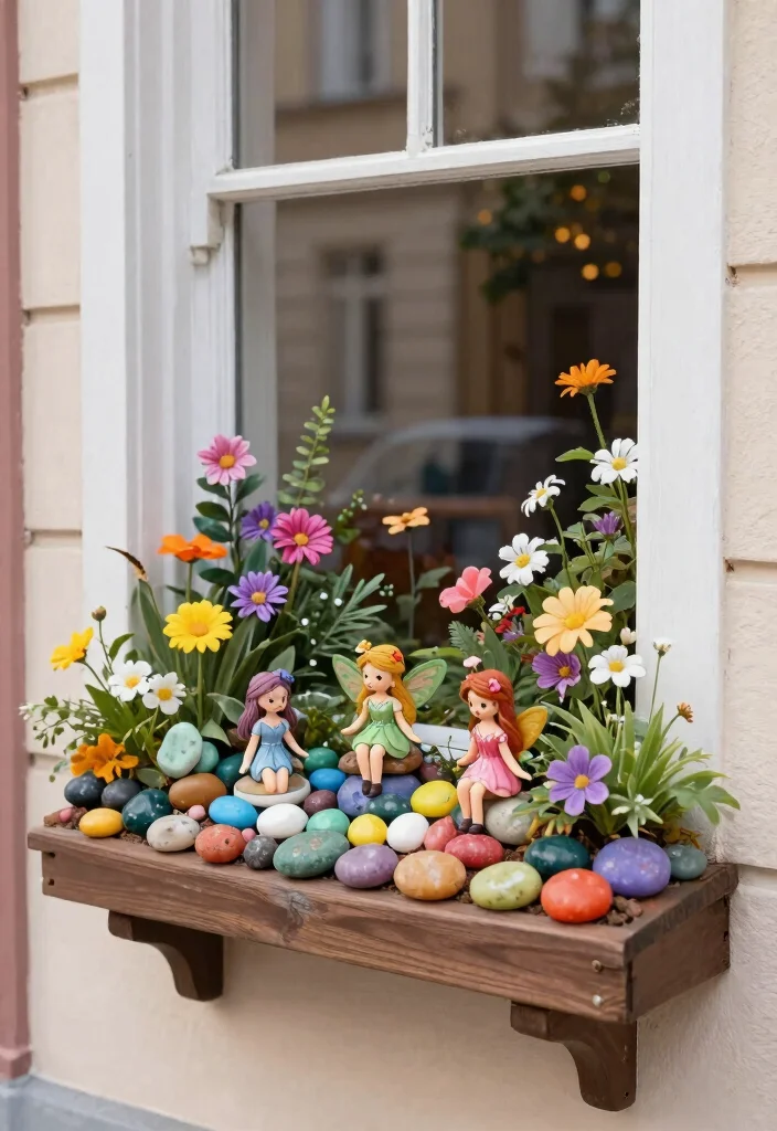 15 Amazing Window Box Design Photos for Your Home 8. Whimsical Themes 0