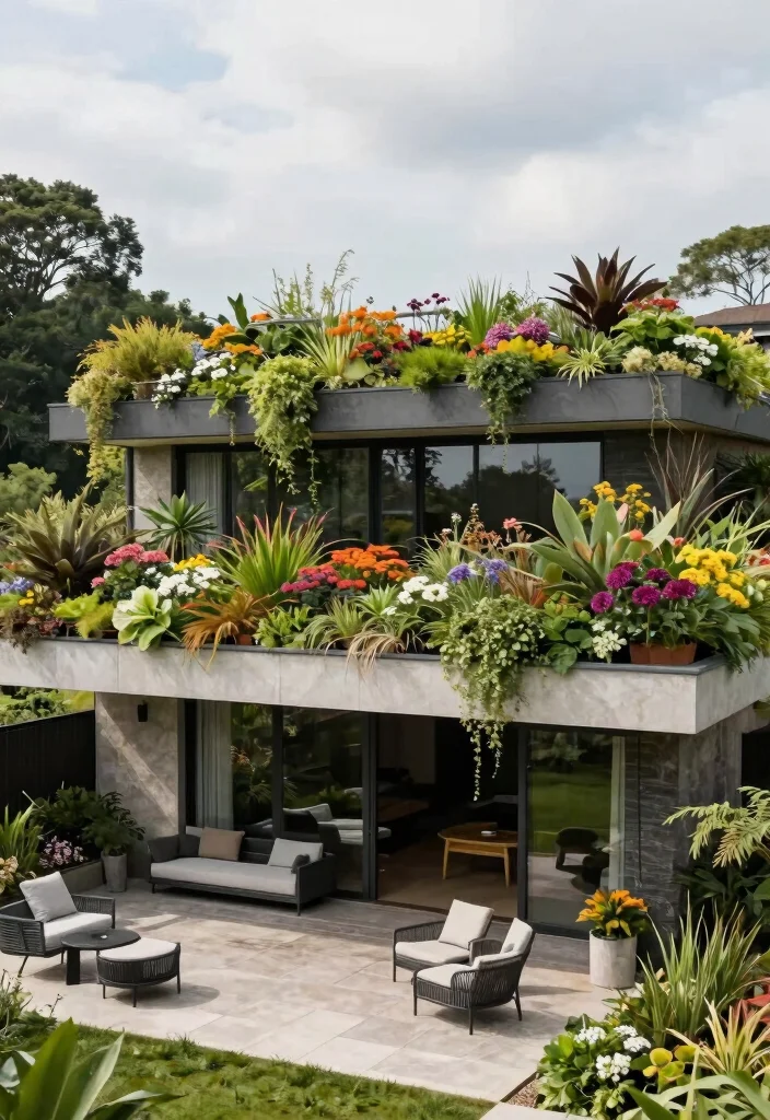 15 Beautiful Backyard Awning Ideas for Every Home Style 13. Eco friendly Living Roofs 0