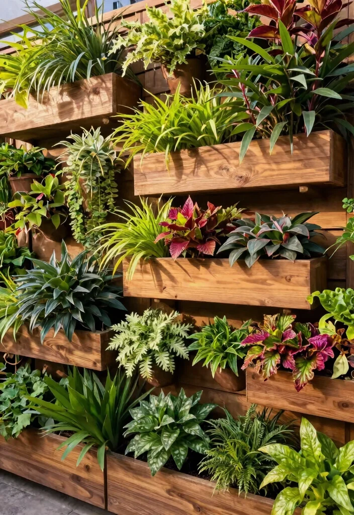 15 Creative Window Planter Box Ideas for a DIY Look 9. DIY Vertical Garden Wall 0