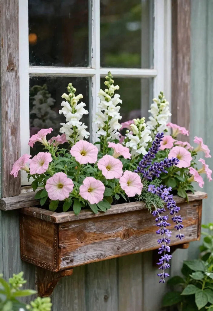 15 Most Colorful Window Box Ideas to Brighten Your Day 1. Classic Cottage Charm 0