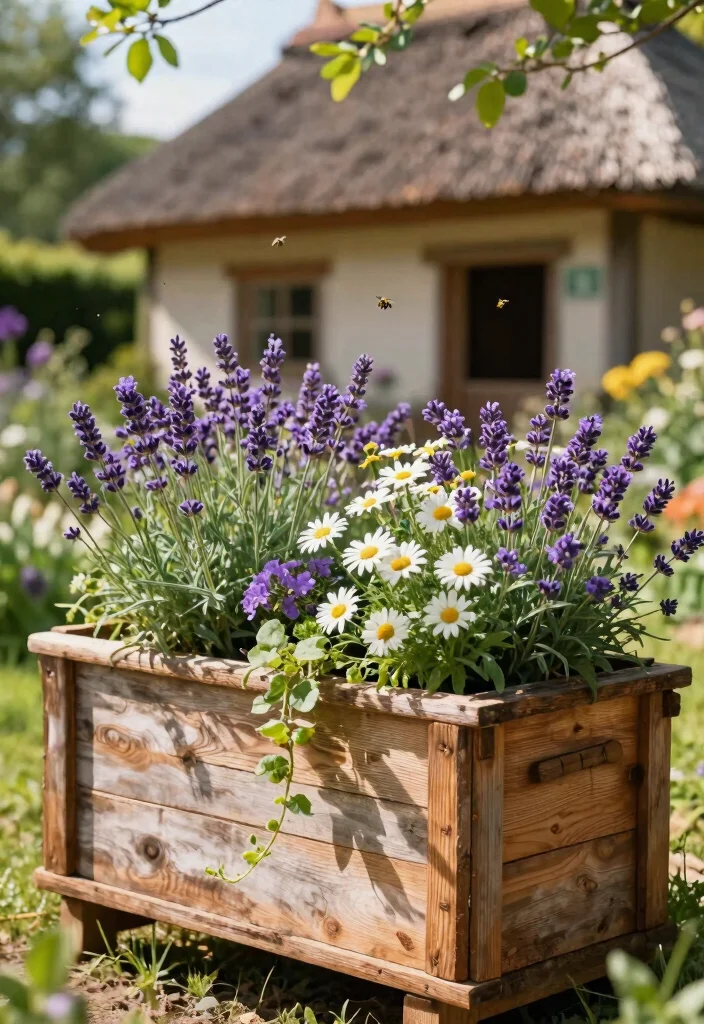 15 Stunning Window Flower Box Ideas for Instant Curb Appeal 1. Rustic Wooden Planter Boxes 0