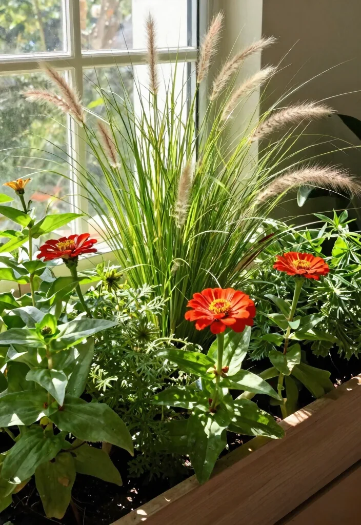15 Stunning Window Flower Box Ideas for Instant Curb Appeal 14. Textured Plant Compositions 0