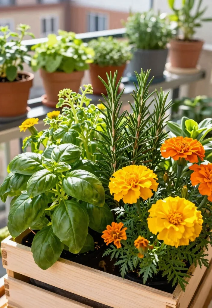 15 Stunning Window Flower Box Ideas for Instant Curb Appeal 4. Herb and Flower Combo Boxes 0