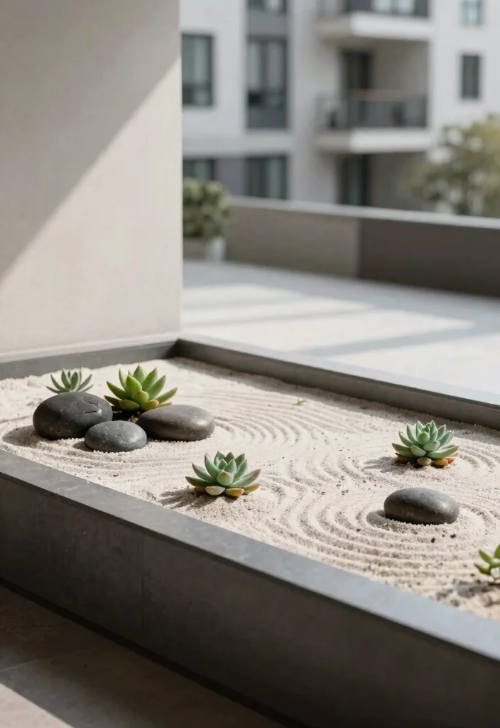 15 Stunning Window Flower Box Ideas for Instant Curb Appeal 8. Minimalist Zen Garden Boxes 0