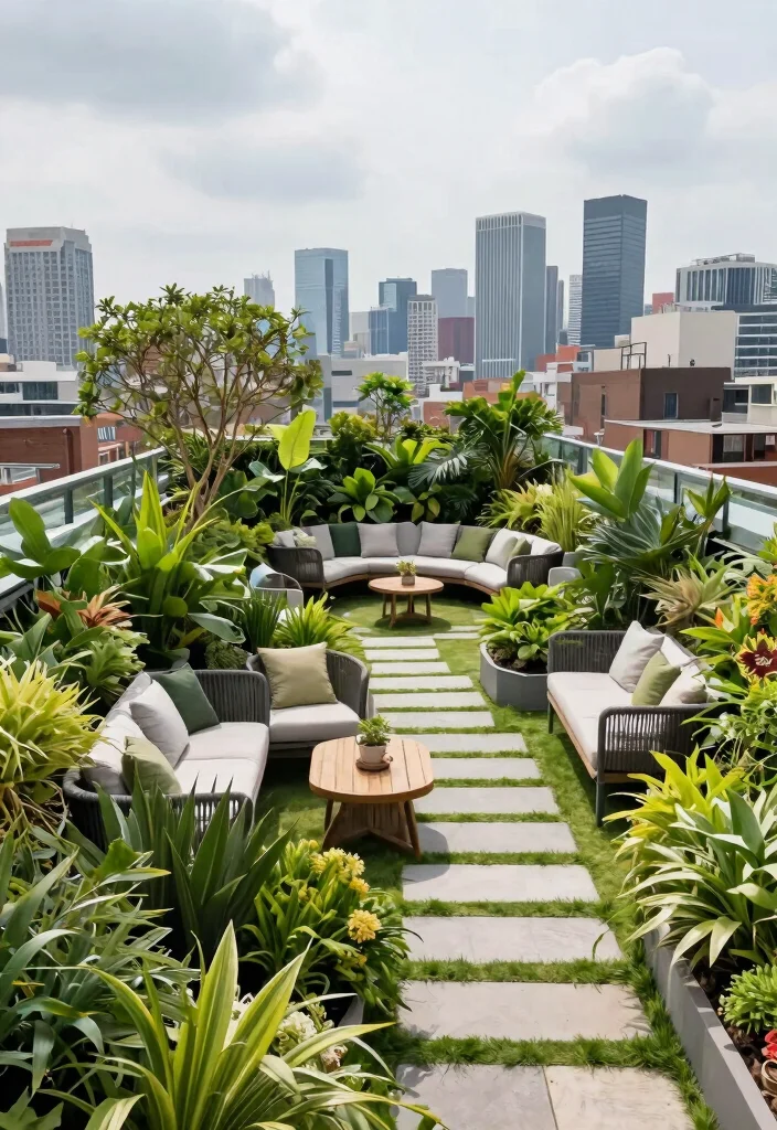 15 Trendy Patio Furniture Decor Ideas for Maximum Comfort 14. Green Roof Decks 0