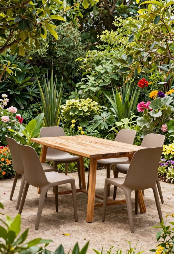 15 Trendy Patio Furniture Decor Ideas for Maximum Comfort 2. Biodegradable Garden Chairs 0