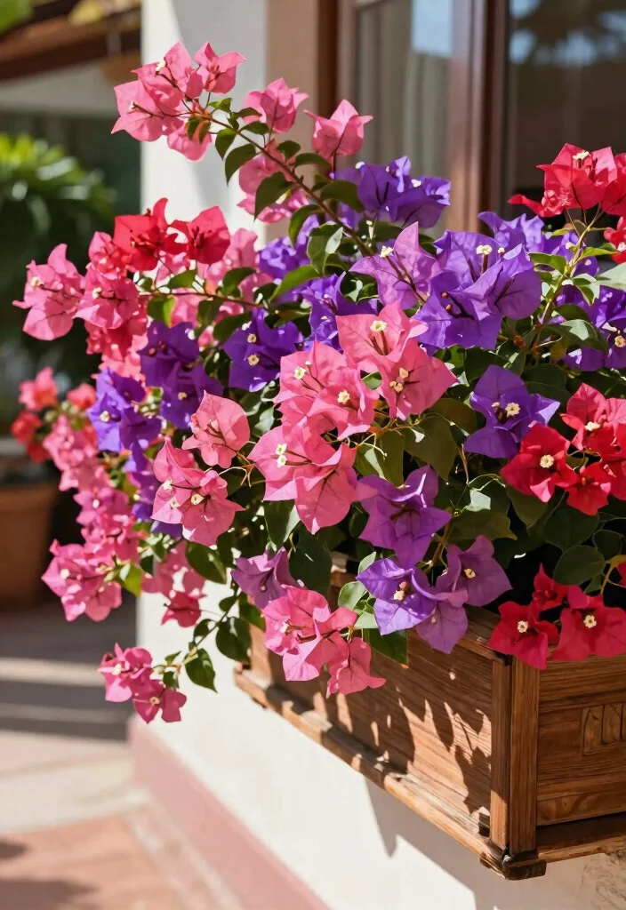 20 Best Window Box Ideas Every Gardener Needs to See 11. Bougainvillea Bliss 0