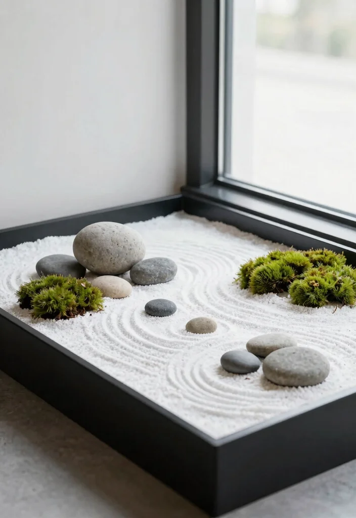 20 Best Window Box Ideas Every Gardener Needs to See 4. Minimalist Zen Garden 0