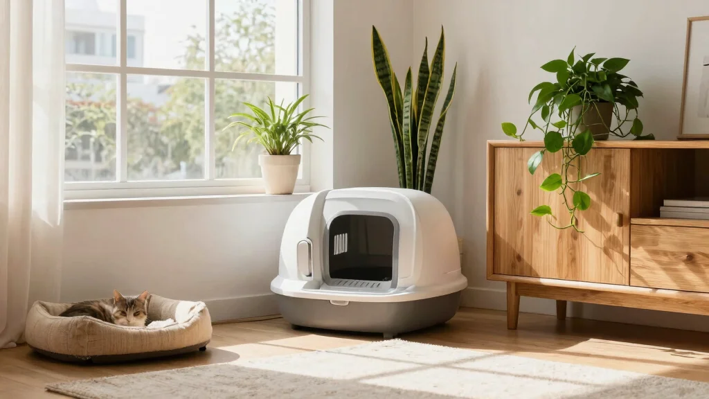 5 Discreet Window Litter Box Ideas for Small Spaces