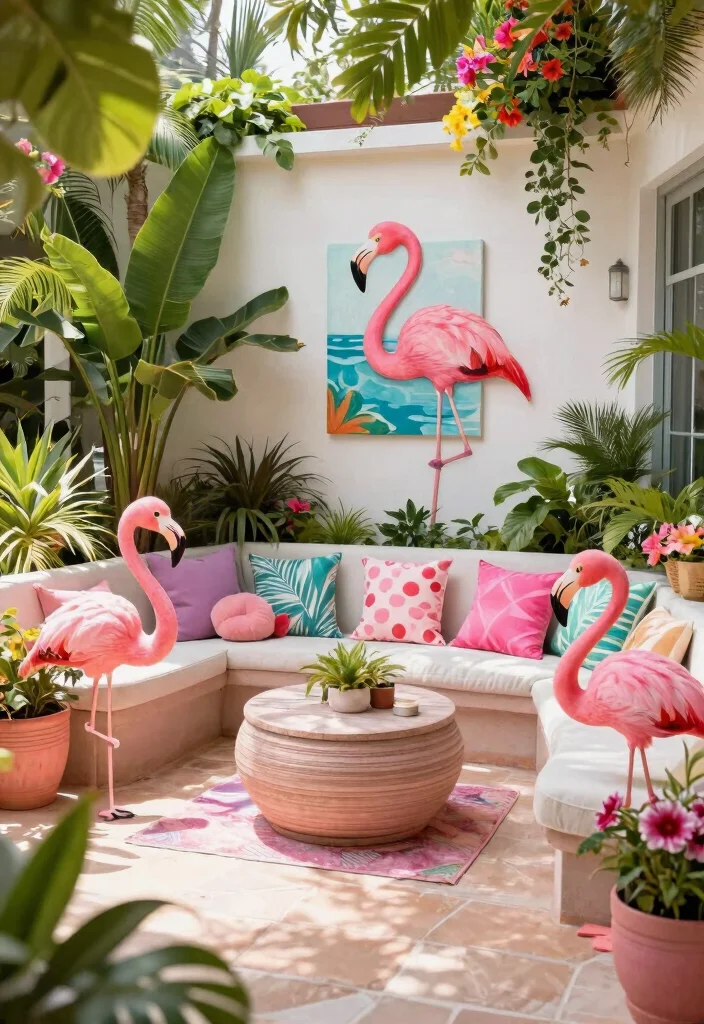 6 Fun Flamingo Patio Decor Ideas for Tropical Fun Conclusion 0