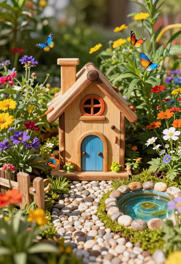 6 Magical Window Box Fairy Garden Ideas for Kids 1. Fairy House Oasis 0