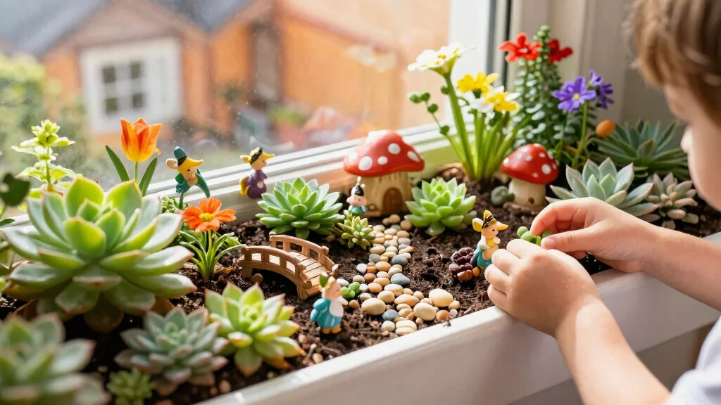6 Magical Window Box Fairy Garden Ideas for Kids