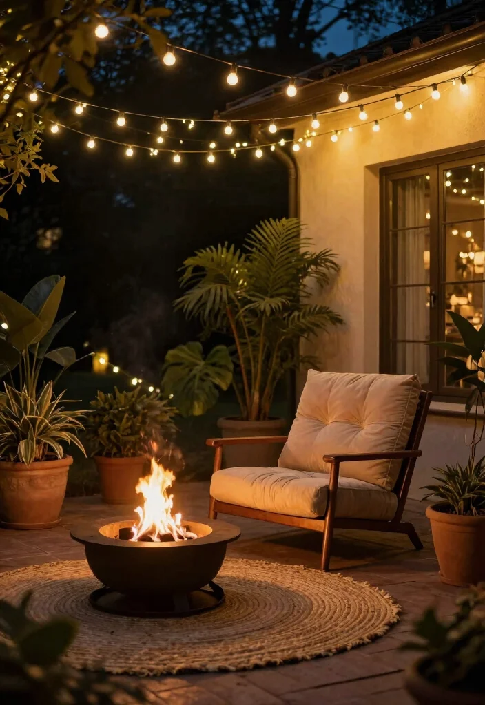6 Unique Skylight Patio Decor Ideas for Light 3. Cozy Nooks with Ambient Lighting 0