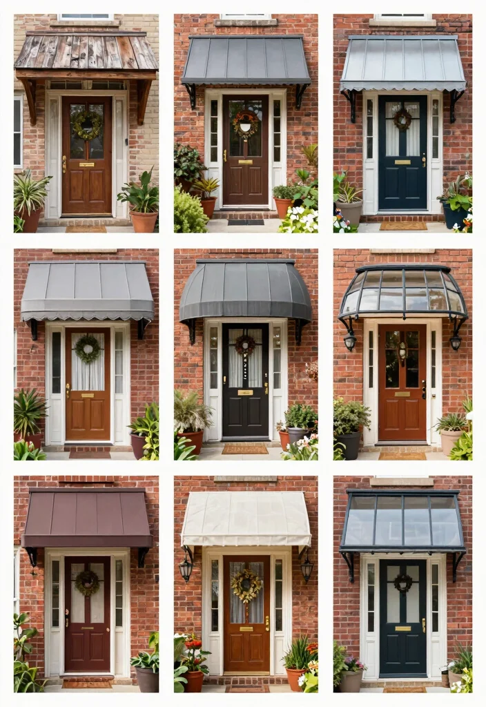 7 Best Front Door Awning Ideas for Brick Houses Conclusion 0