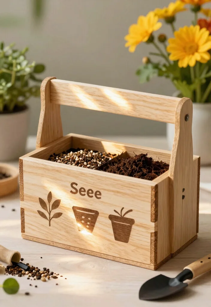 7 Creative Gift Box with Window Ideas for Eco Friendly Plant Lovers 5. Eco Friendly Planter Box 0