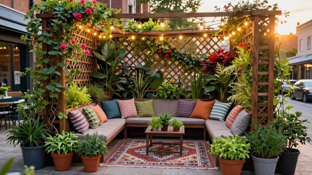7 Creative Lattice Ideas for Patio Privacy