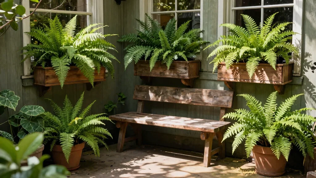 7 Lush Fern Window Box Ideas for Shady Patios