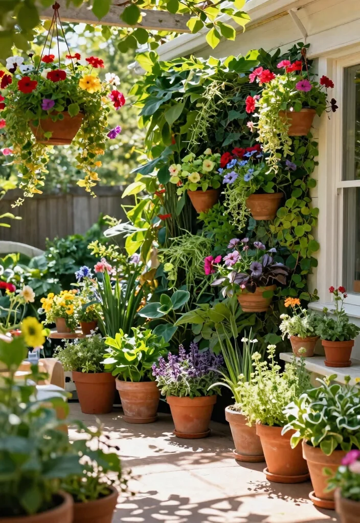 7 Romantic Sunset Patio Decor Ideas for Evening Relax 3. Lush Garden Plants 0