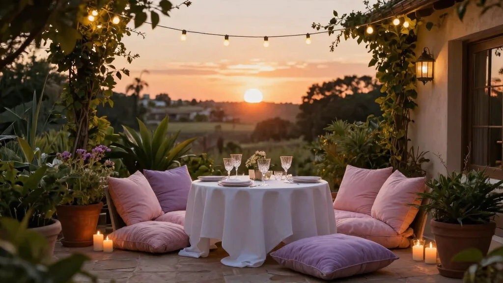 7 Romantic Sunset Patio Decor Ideas for Evening Relax