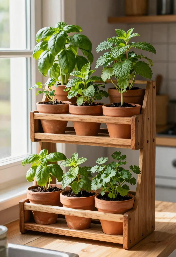 7 Unique Window Shadow Box Ideas for Decor Indoor Herb Garden Edition 1. Vertical Herb Garden Shadow Box 0