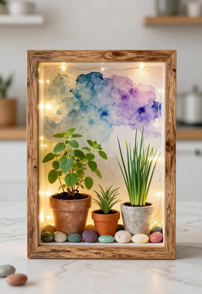 7 Unique Window Shadow Box Ideas for Decor Indoor Herb Garden Edition 2. Decorative Shadow Box Planter 0