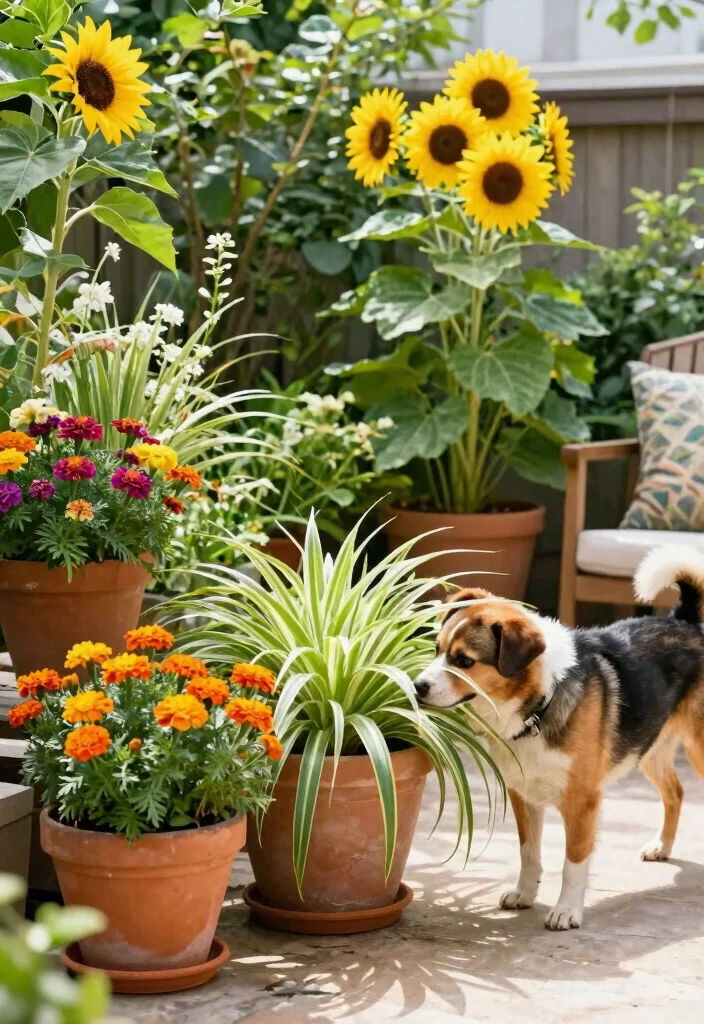 8 Best Dog Friendly Patio Decor Tips for Pet Owners 2. Select Canine Friendly Plants 0