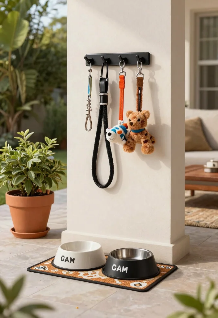 8 Best Dog Friendly Patio Decor Tips for Pet Owners 8. Personalize with Functional Decor 0