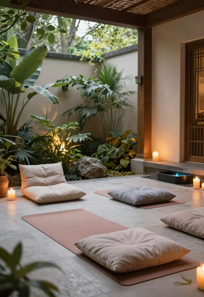 8 Best Enclosed Patio Decor Ideas for Extra Rooms 6. Inviting Meditation Space 0