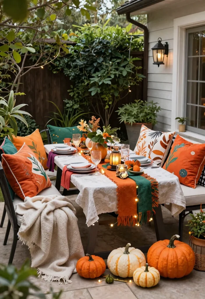 8 Best Enclosed Patio Decor Ideas for Extra Rooms 8. Seasonal Decor Touches 0
