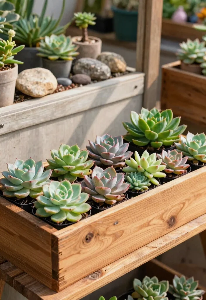 8 Cute Shed Window Planter Ideas to Enhance Your Shed 3. Succulent Paradise 0