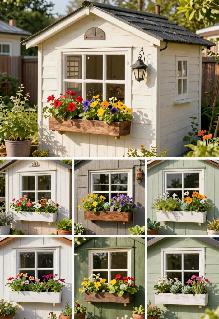 8 Cute Shed Window Planter Ideas to Enhance Your Shed Conclusion 0