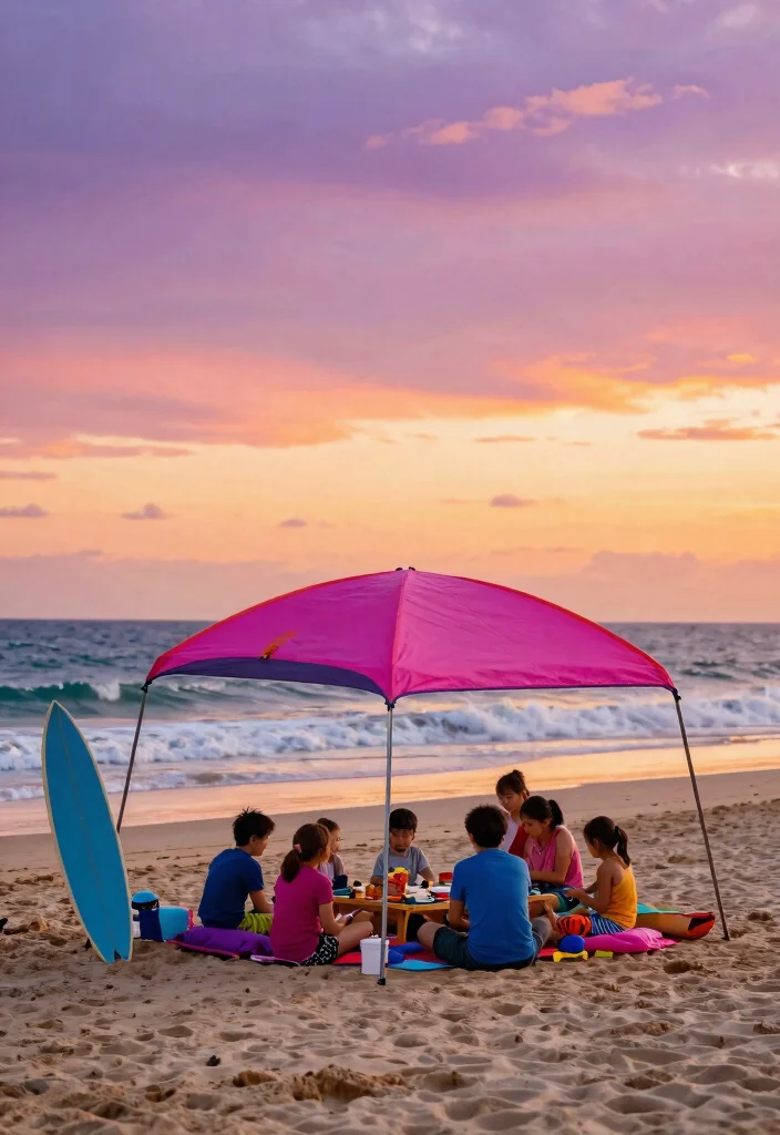 8 Portable Car Awning Ideas for Road Trips and Camping 3. Pop Up Tent Awning for Quick Shade 0