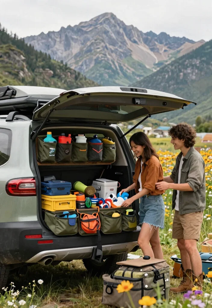 8 Portable Car Awning Ideas for Road Trips and Camping 8. Adventure Awning with Built in Storage 0
