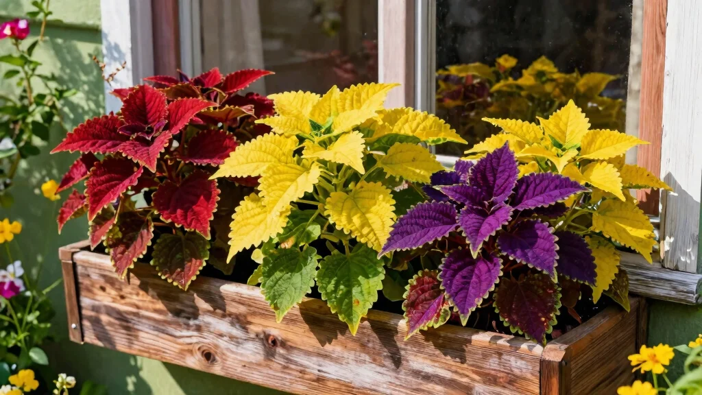 8 Vibrant Coleus Window Box Ideas for Foliage Lovers