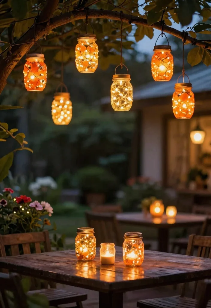 9 Bold Orange Patio Decor Ideas for Energy 6. DIY Orange Lanterns 0