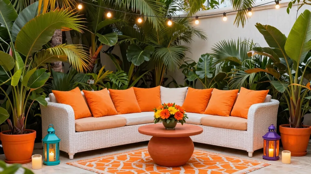 9 Bold Orange Patio Decor Ideas for Energy