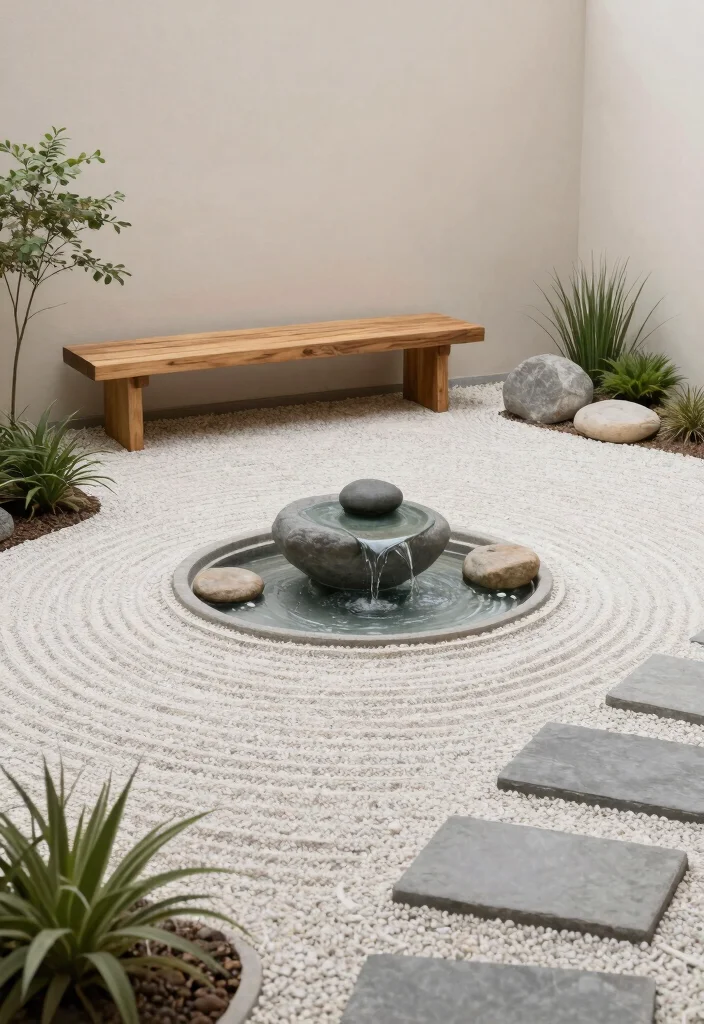 9 Calm Neutral Patio Decor Ideas for a Minimalist Look 5. Zen Garden Elements 0