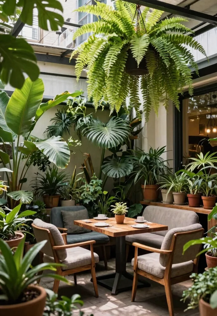 9 Cozy Patio Conversation Set Ideas and Decor Layouts 5. Urban Jungle 0