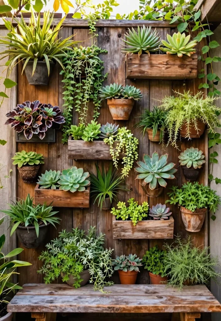 9 Lush Green Patio Decor Ideas for Garden Lovers 1. Vertical Wall Gardens 0