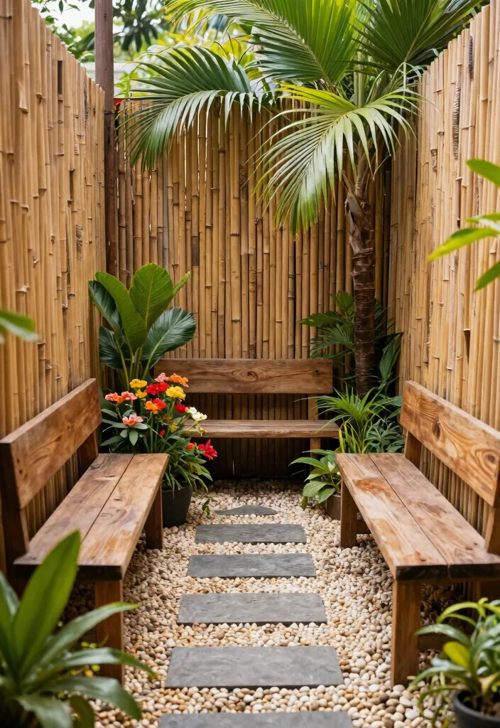 9 Lush Tropical Patio Decor Ideas for an Island Escape 4. Integrate Natural Elements 0
